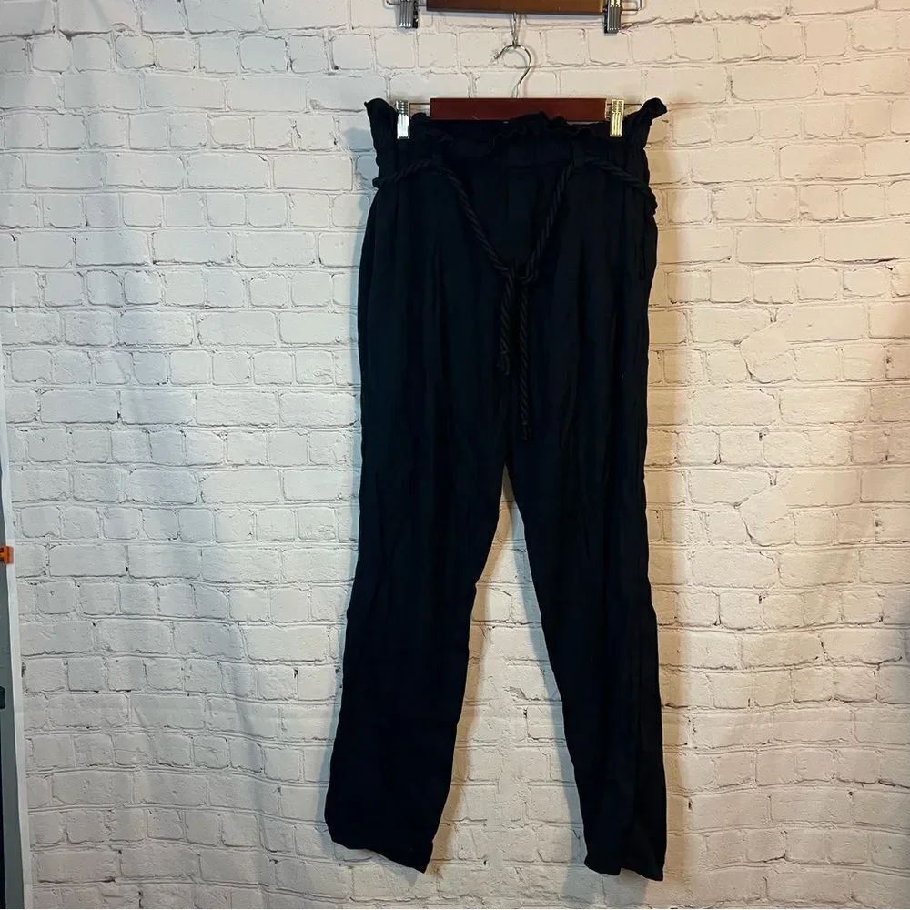 Billabong Black Paperbag Pants size large